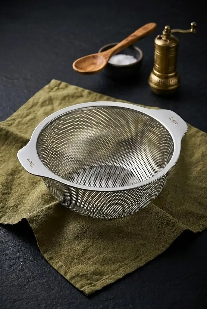 Bambum Nesta - Çelik Süzgeç 23 Cm