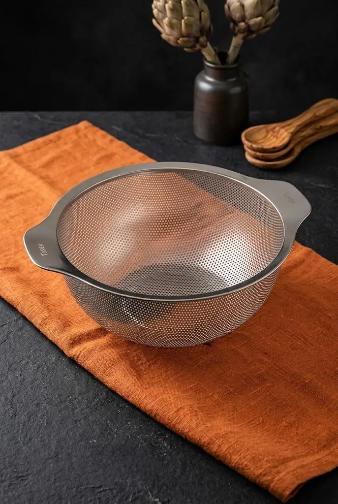 Bambum Nesta - Çelik Süzgeç 27 Cm